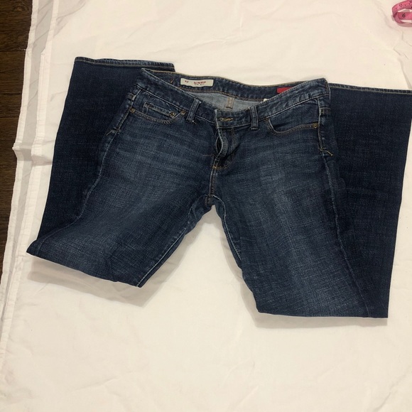 Express Slim W10 low rise boot cut jeans - Picture 3 of 8